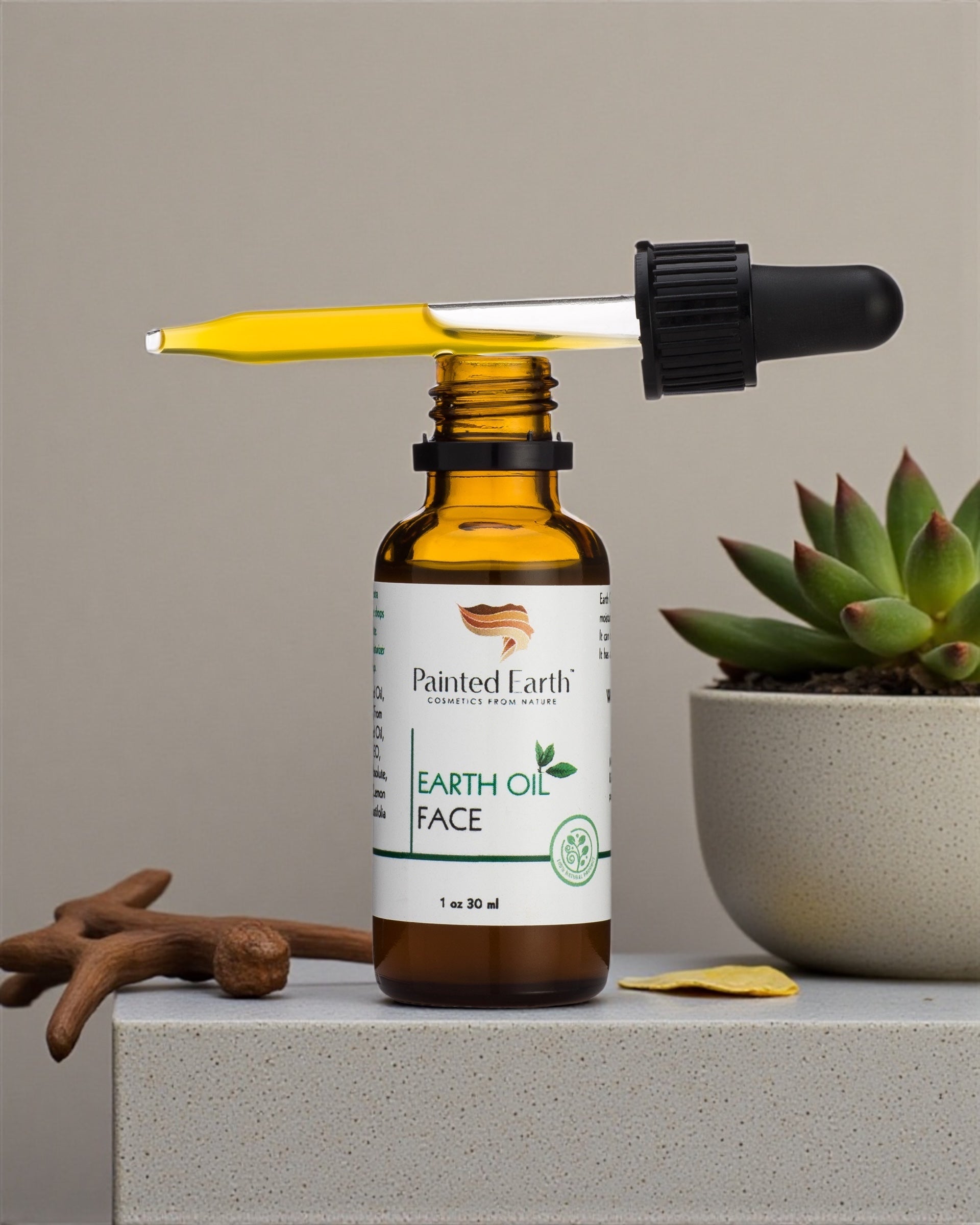 Earth Oil, All-Natural Organic Facial Oil