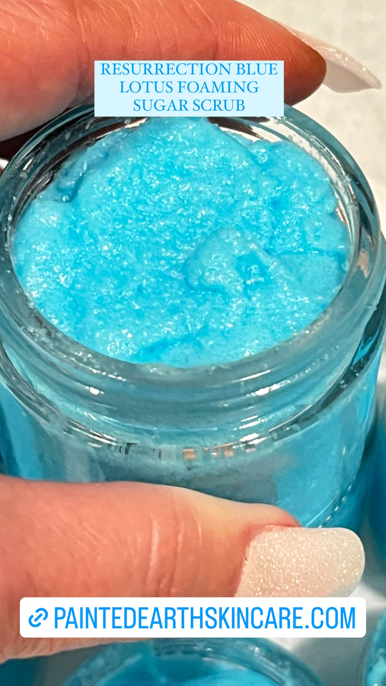 Resurrection Blue Lotus Foaming Sugar Scrub