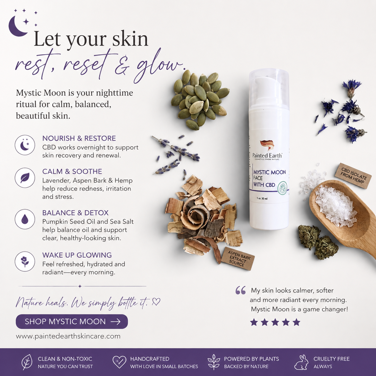 Mystic Moon with CBD Moisturizer