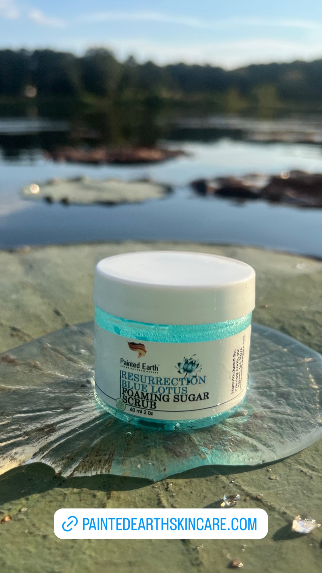 Resurrection Blue Lotus Foaming Sugar Scrub
