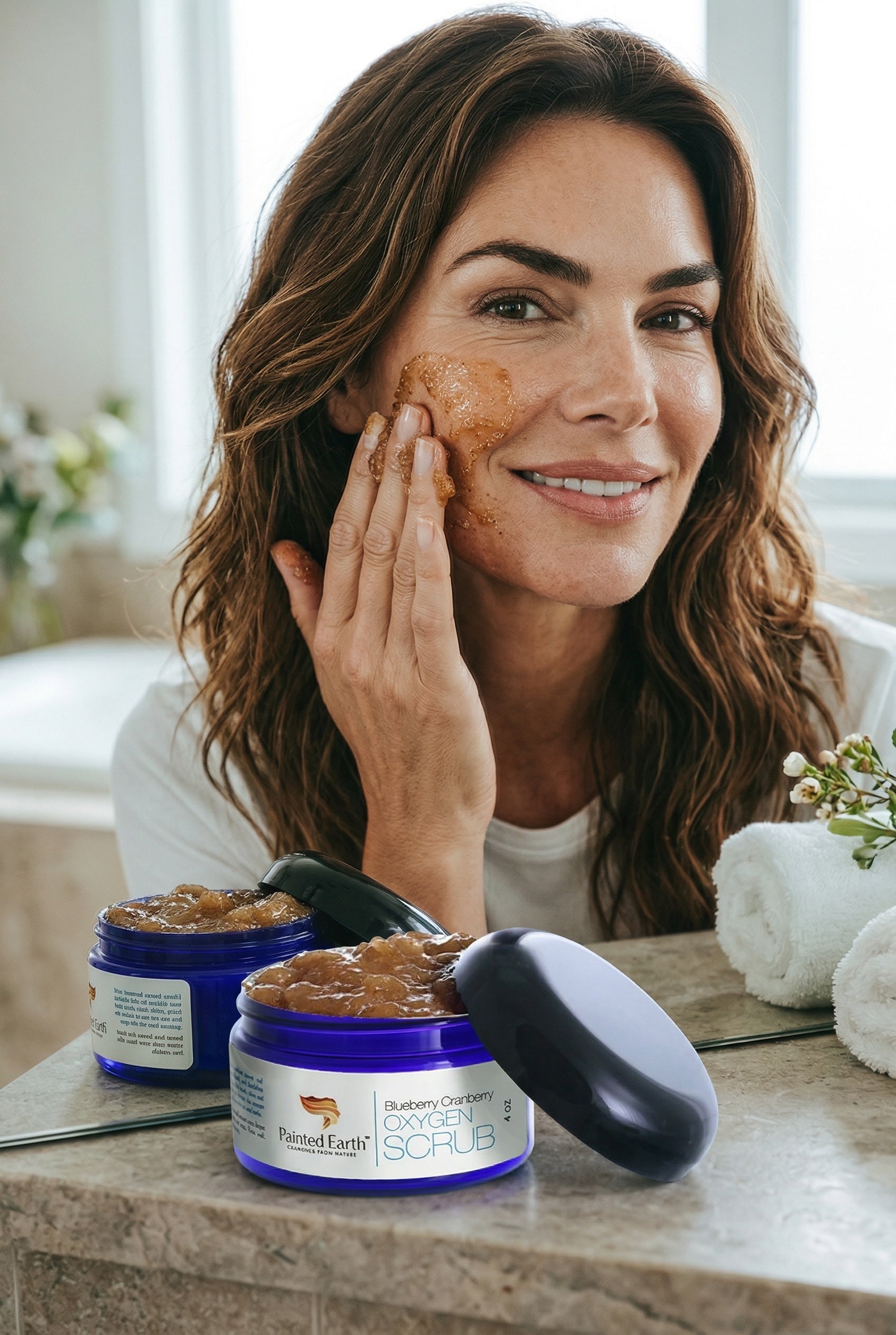 Blueberry Cranberry Oxygen Scrub
