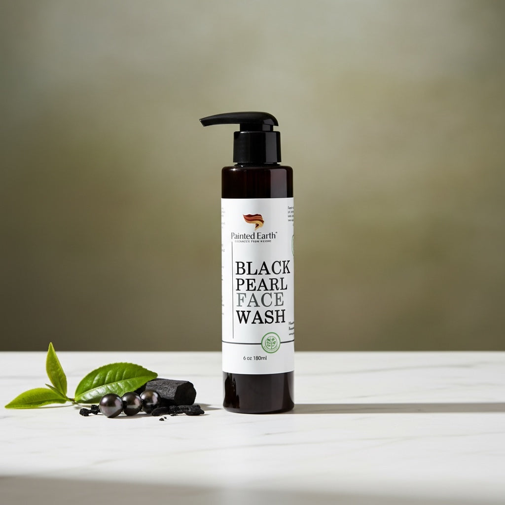 Black Pearl Acne and Antiaging Face Wash