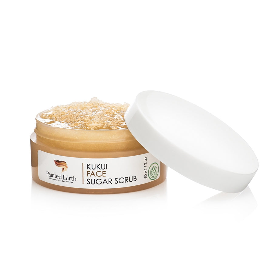 Kukui Face Sugar Scrub, Natural & Organic